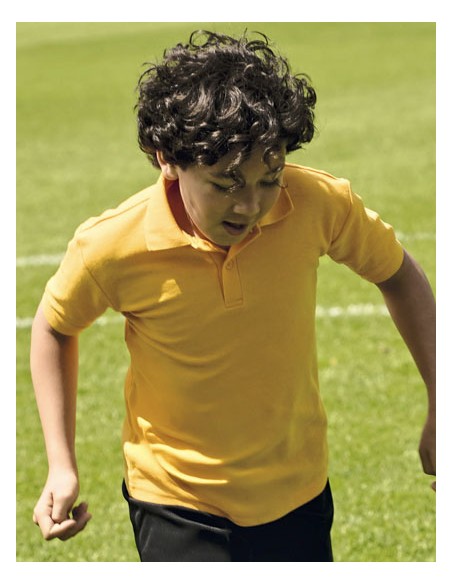 RUS-0R539B0-Kids Classic Polycotton Polo 2